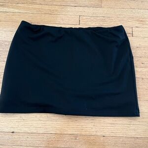 Black Mini Skort